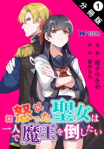怒った聖女は一人で魔王を倒したい（コミック） 分冊版 1巻