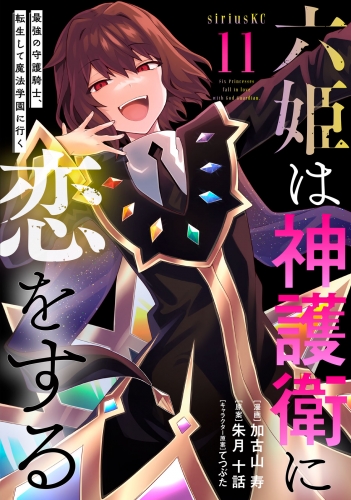 六姫は神護衛に恋をする　～最強の守護騎士、転生して魔法学園に行く～（11）