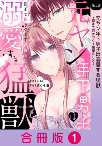 元ヤン年下男子は溺愛する猛獣～朝まで抱きつくす絶倫SEX～【合冊版】 1巻