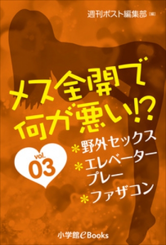メス全開で何が悪い！？　vol.3～野外セックス、エレベータープレー、ファザコン～