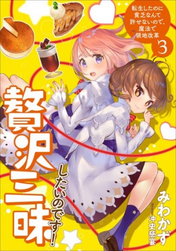 贅沢三昧したいのです！　転生したのに貧乏なんて許せないので、魔法で領地改革３