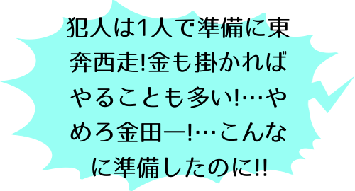 金田一少年の事件簿外伝　犯人たちの事件簿（１）の北浦のコメント